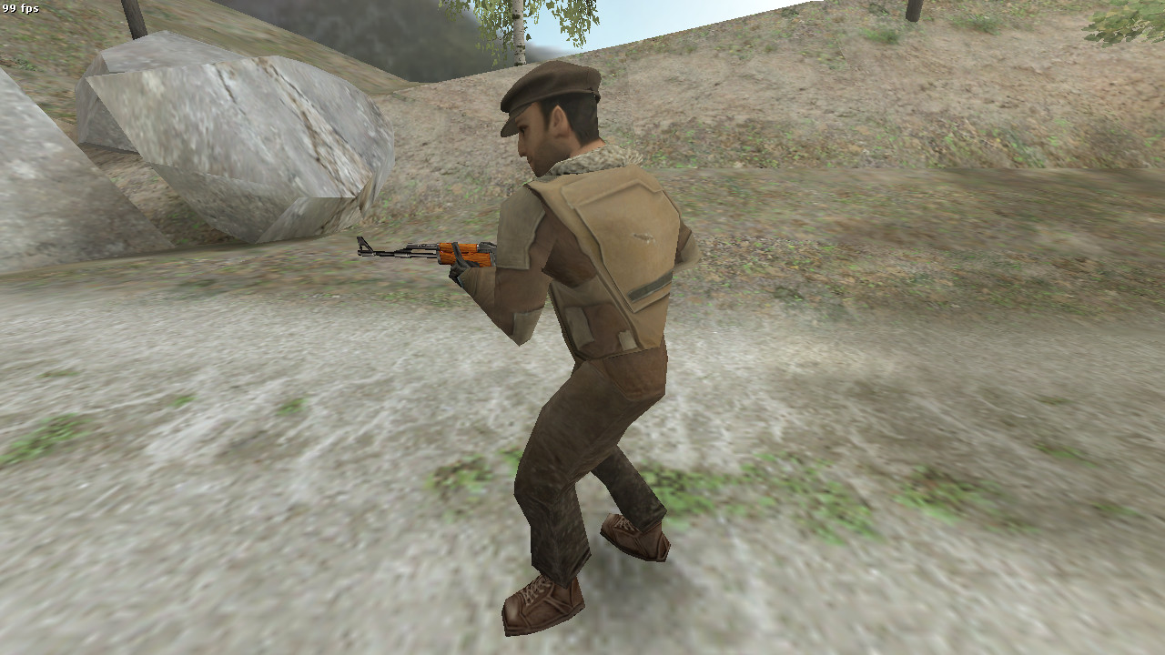 Default Guerilla with CS:GO Balkans skin Mod for Counter-Strike 1.6 ...