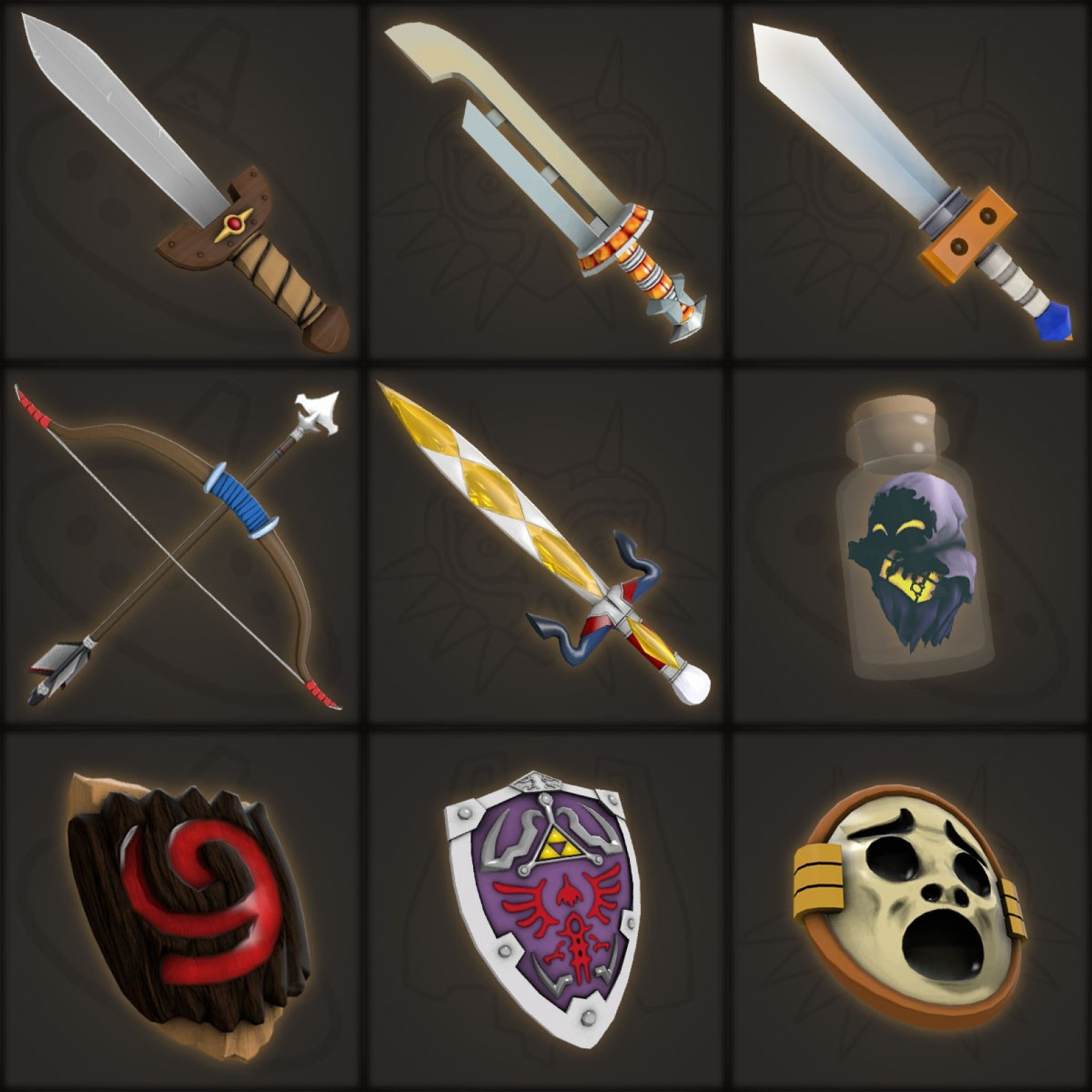 Hugsley Zelda Sniper Pack