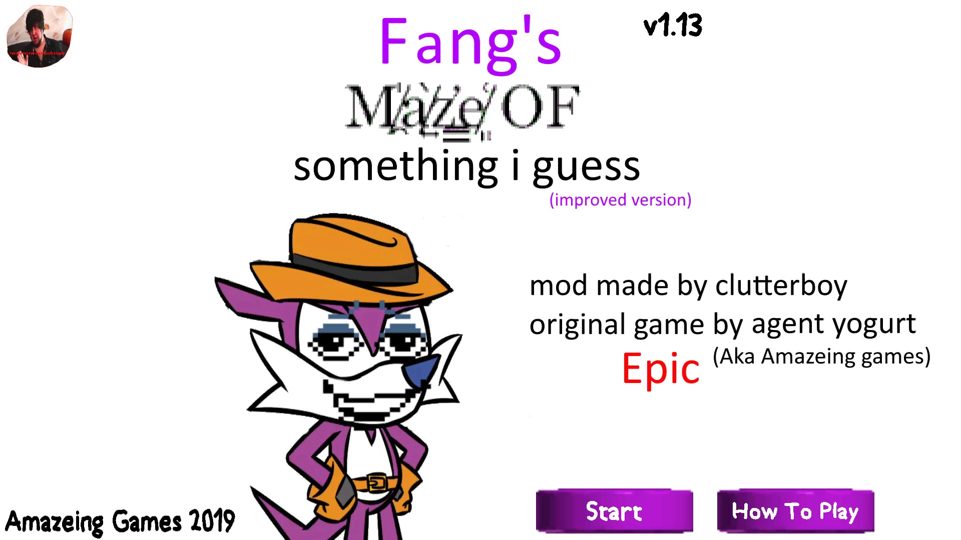 Fangs Maze of something (Improved version) [Baldi's Basics] [Mods]