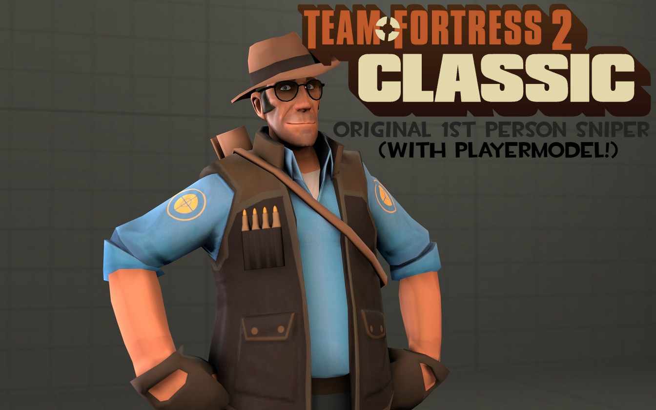 Original First Person Sniper Team Fortress 2 Classic Mods - roblox tf2 sniper hat