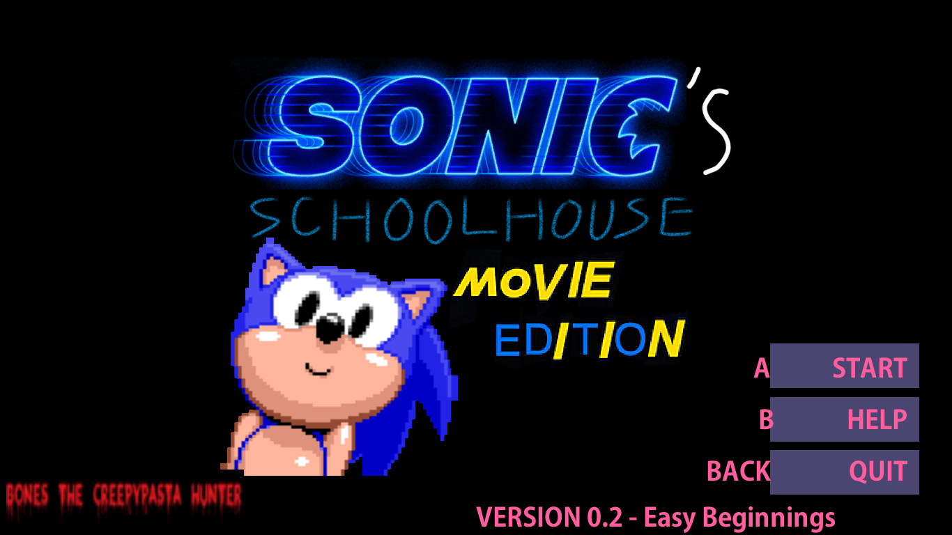 Sonic s schoolhouse прохождение