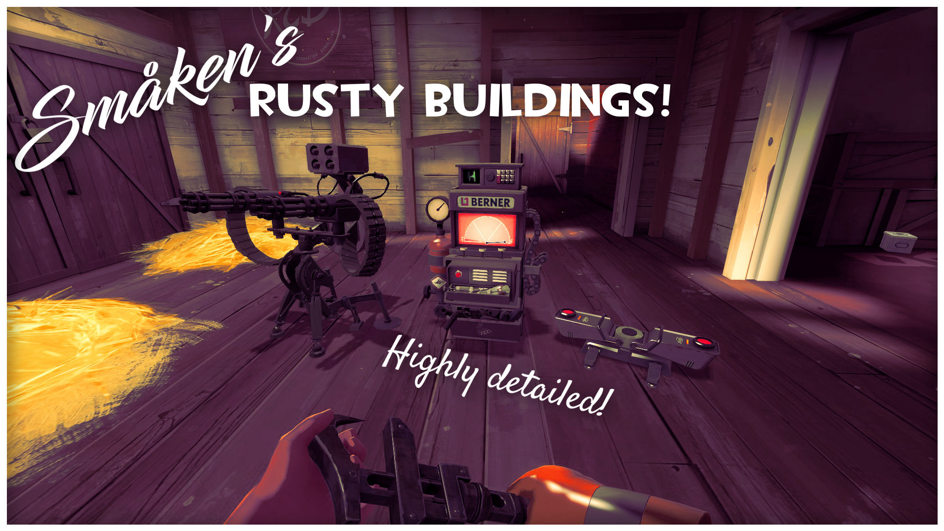 Småken's Rusty Buildings!