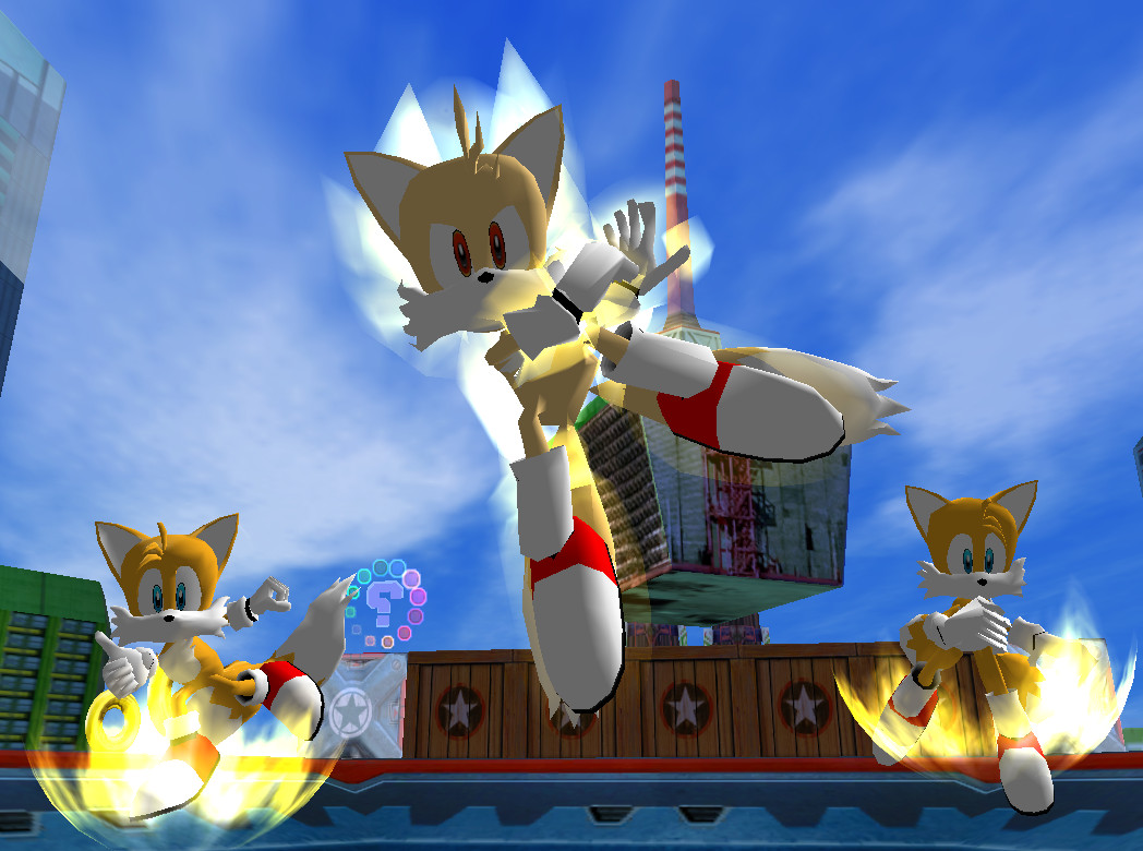 Super Skins for Knuckles and Tails [Sonic Heroes] [Mods]