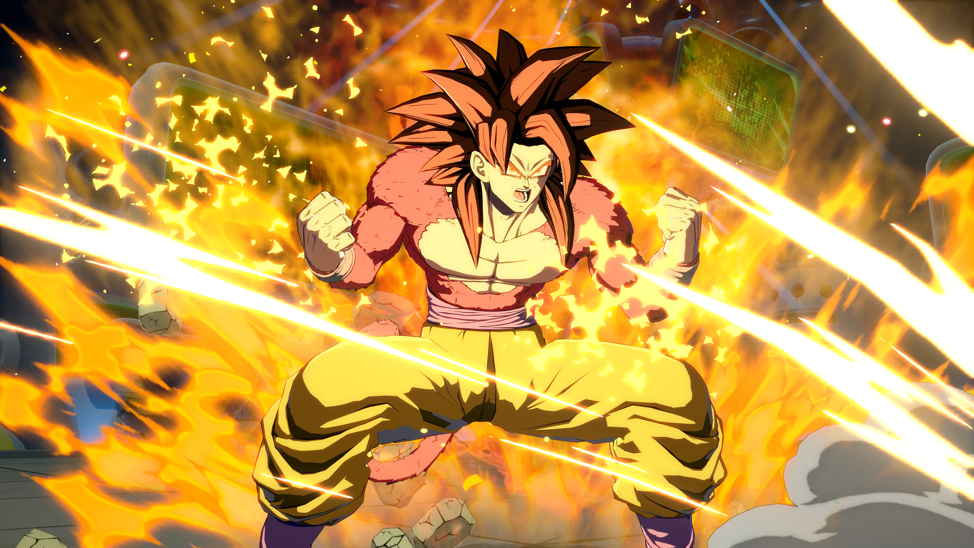 Goku Golden SSJ4 Pack