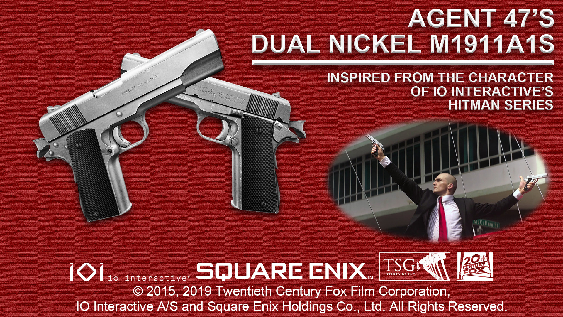 Agent 47 S Dual Nickel M1911a1s Counter Strike 1 6 Mods - roblox agent 47