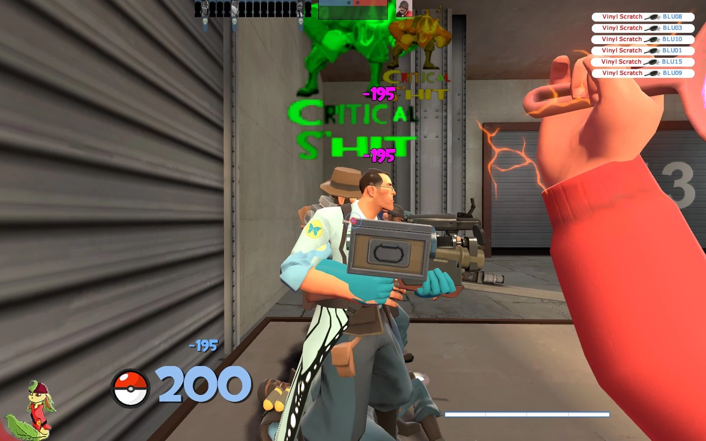 CRITICAL SHIT critical hit