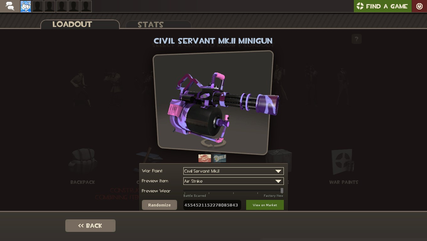 Purple Range Mk.II War Paint [Team Fortress 2] [Mods]