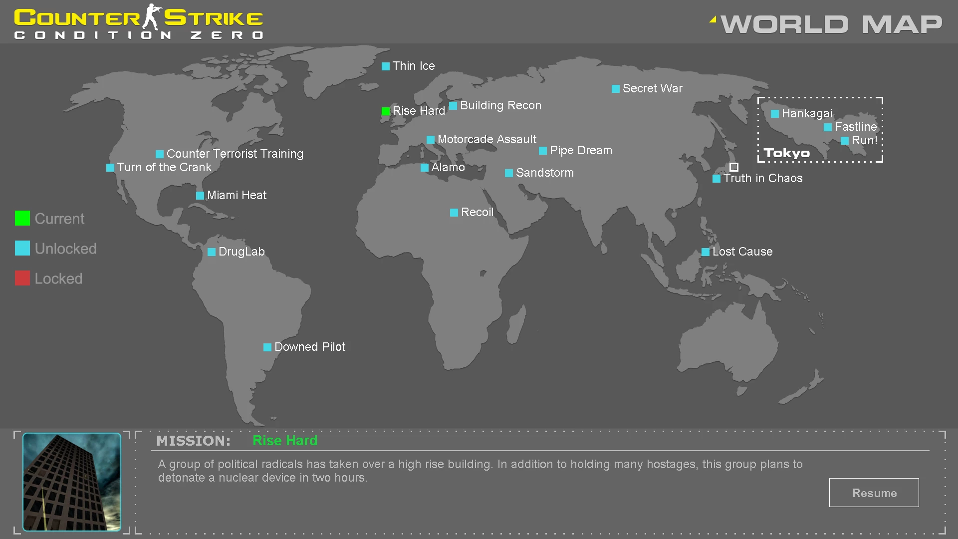 HQ Widescreen WorldMap (FullHD) [Counter-Strike: Condition Zero