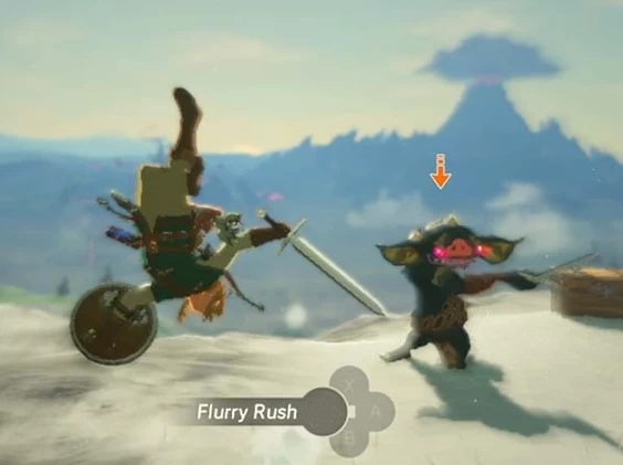 No Flurry Rush The Legend Of Zelda Breath Of The Wild Wiiu Mods