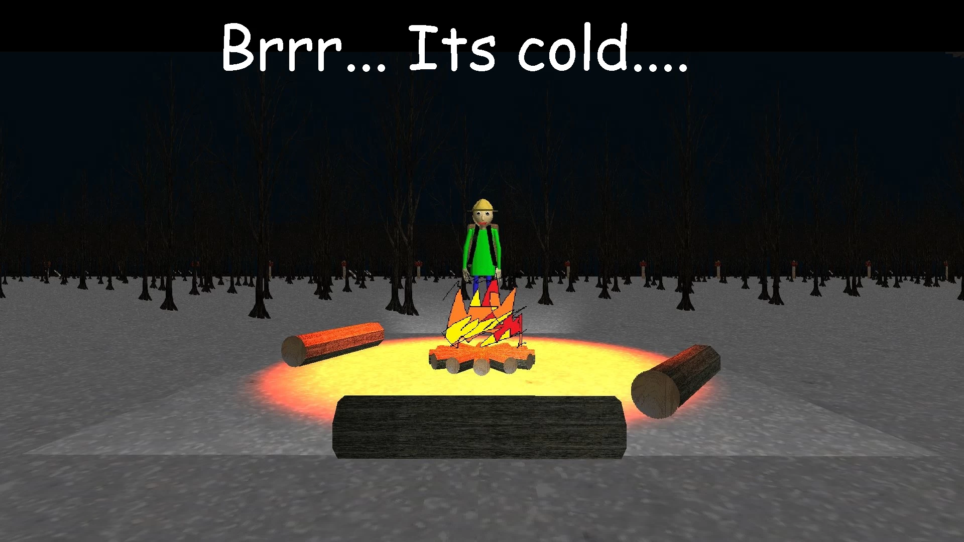 Baldis SNOWY Camping trip