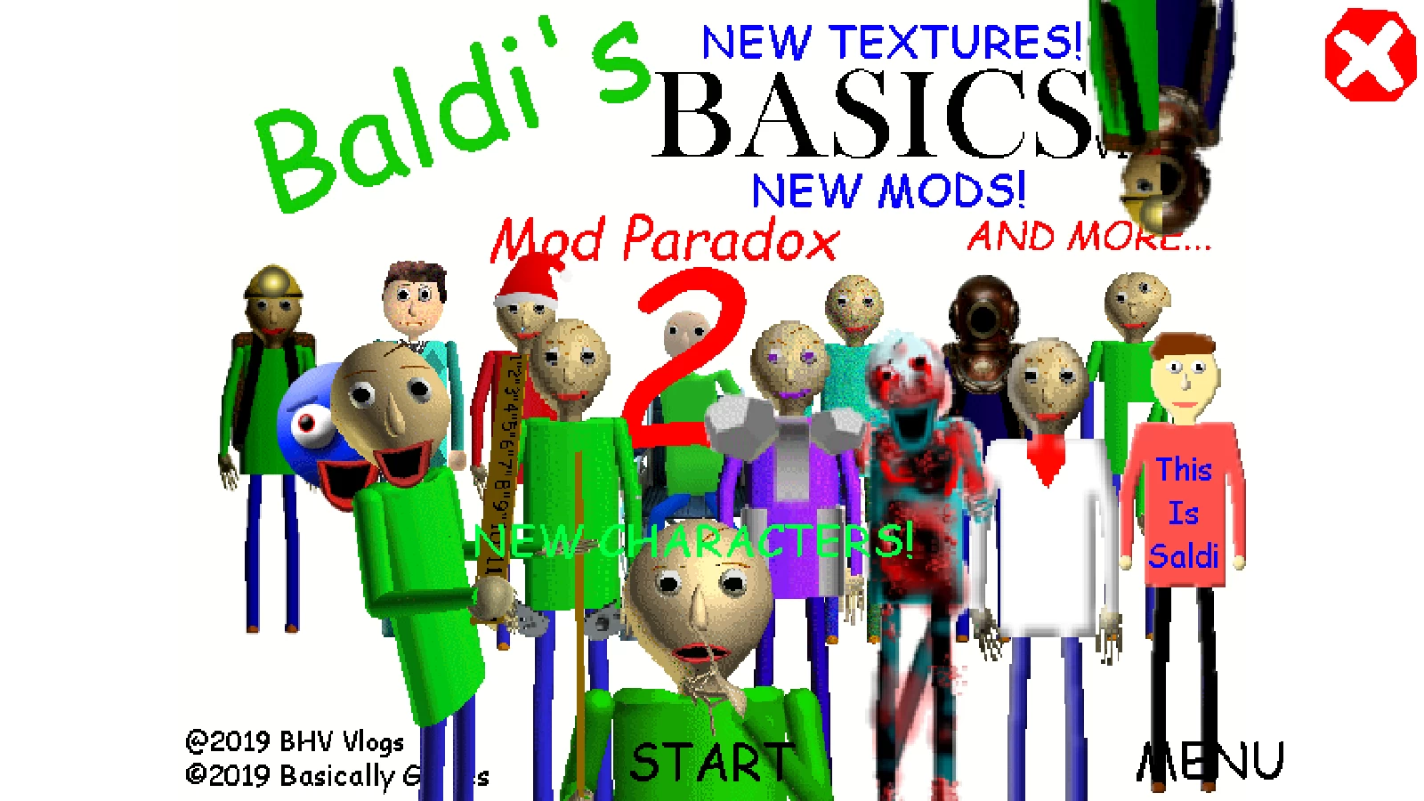 Baldi in a little bit of everything. Baldi Basics Mods. Baldi's Basics Mod Paradox. Baldi Basics in a little bit of everything. Bbialboe.