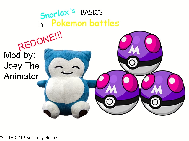 Snorlax's Basics in Pokemon Battles REDONE (MOD)