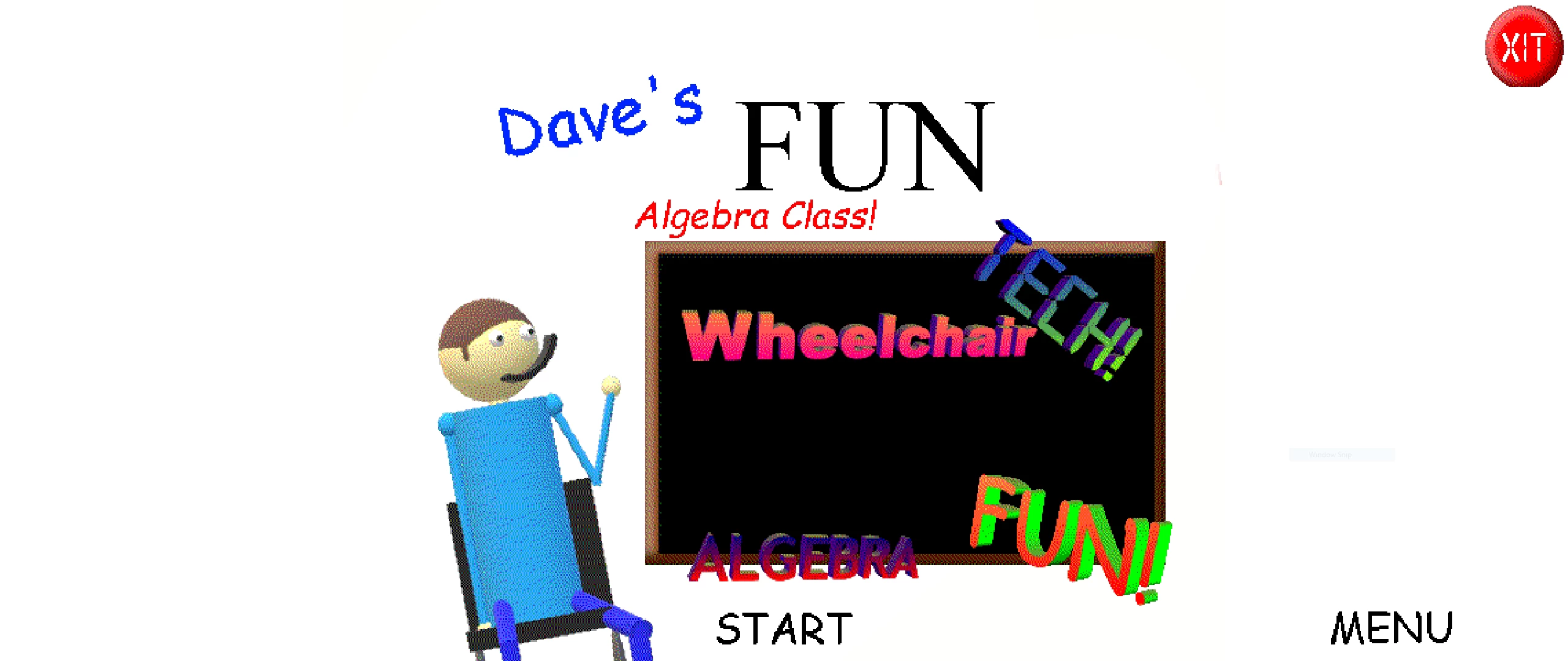 Baldi's Basics meets Dave's Algebra Class : r/baldi