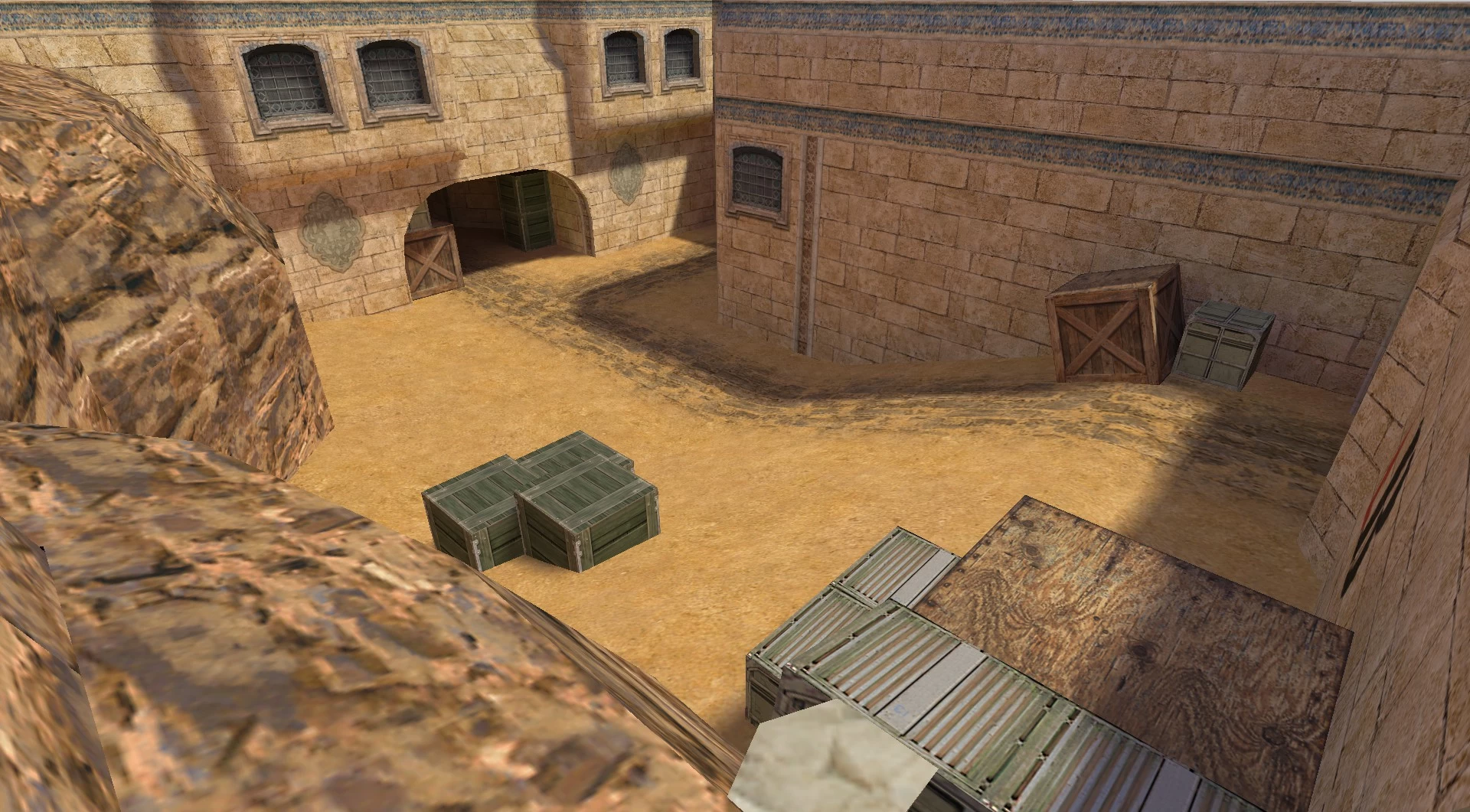 Map de_dust2 for Counter-Strike Condition Zero