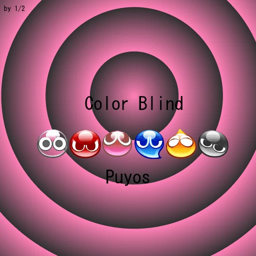 Color Blind Aqua Puyos Puyo Puyo Vs 2 Mods