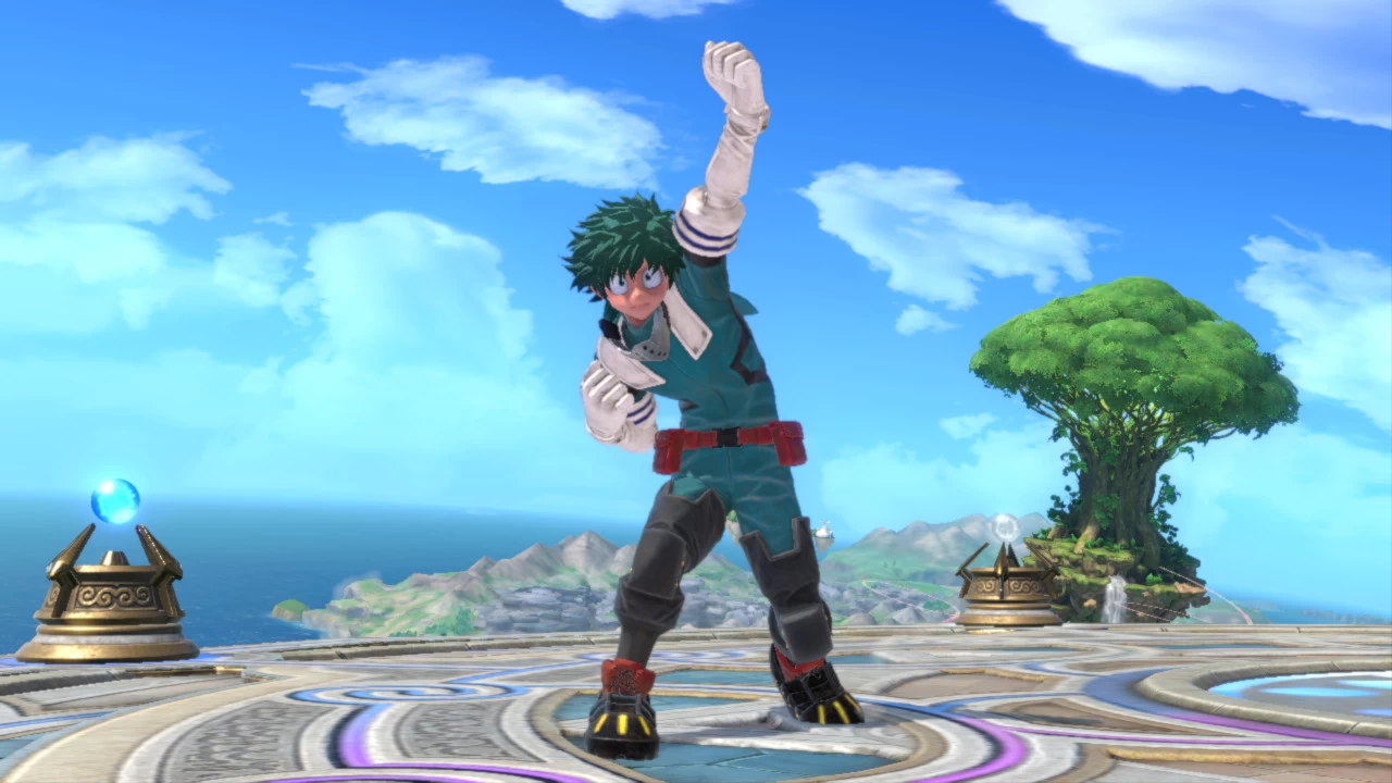 Wise Mystical Tree Deku Shield [Super Smash Bros. Ultimate] [Mods]