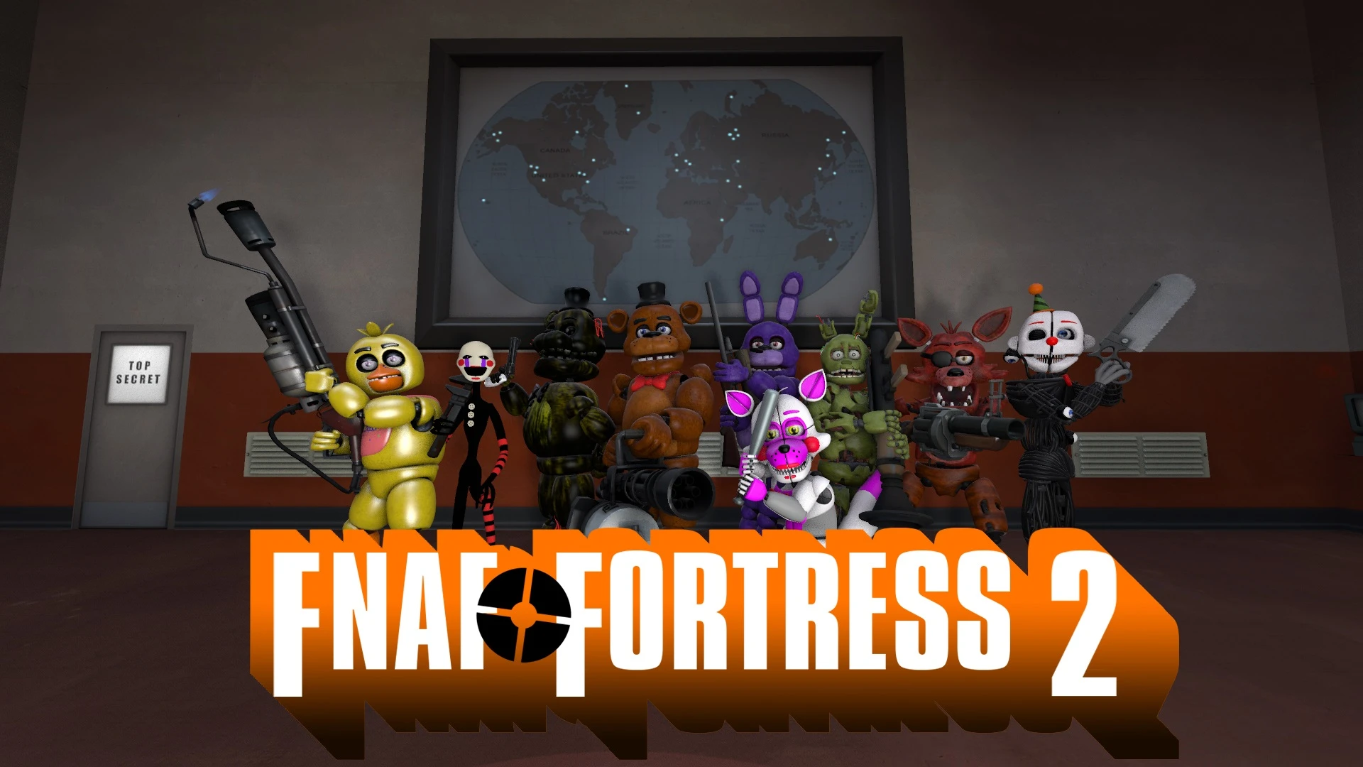 3D file FNAF / Five Nights at Freddy's Easter Bonnie Files For