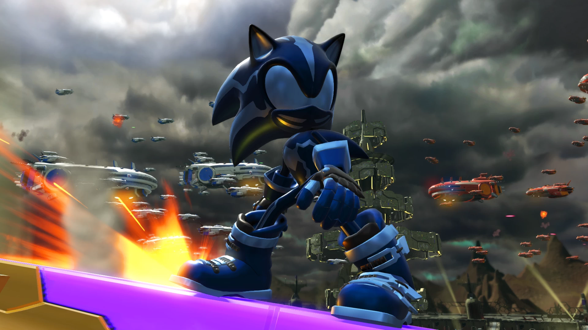 Future Flash Sonic and Godspeed Sonic [Sonic Forces] [Mods]