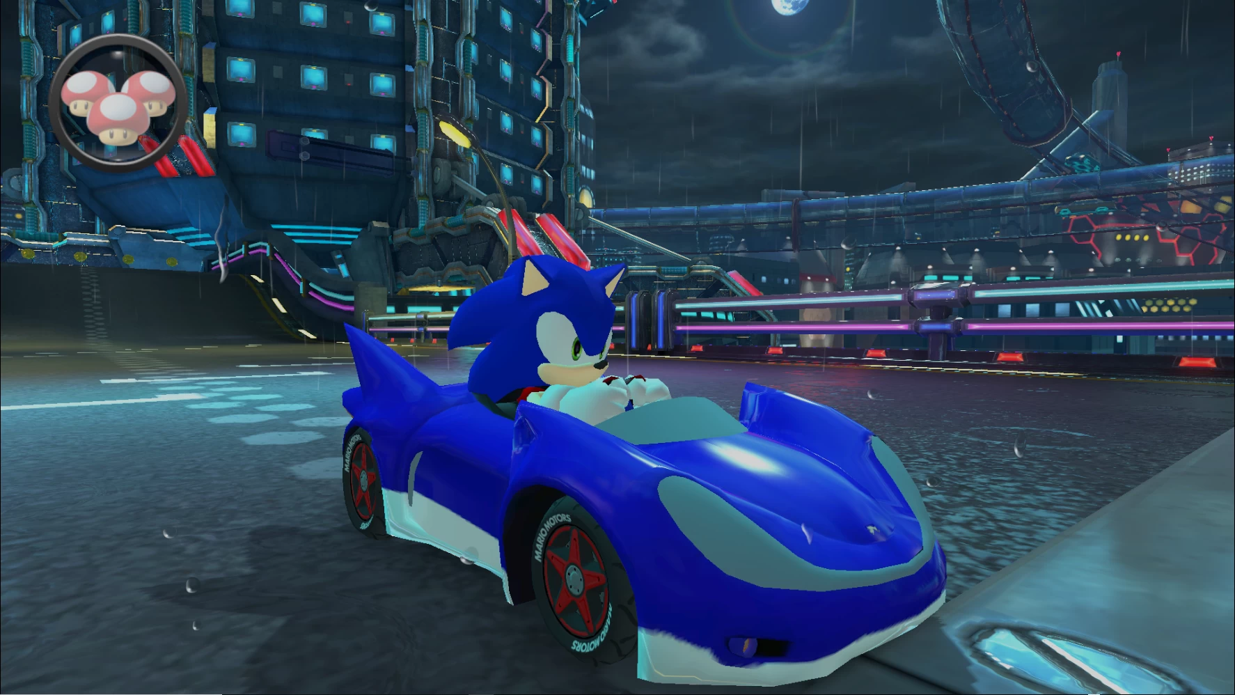 Sonic's Speed Star Car (SASASR) [Mario Kart 8] [Mods]