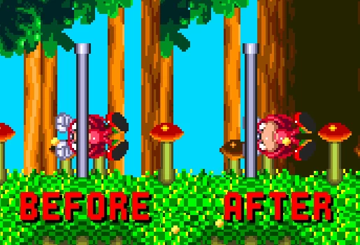 Sonic 3 Standing Sprite HD Remaster