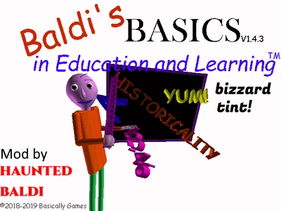 Baldi's Basics bizzard tint