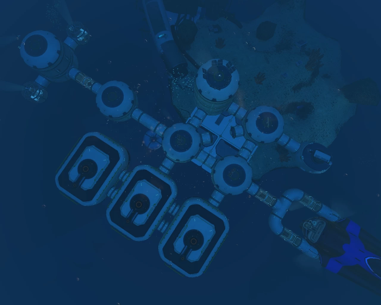 floating mountains RESEARCH base