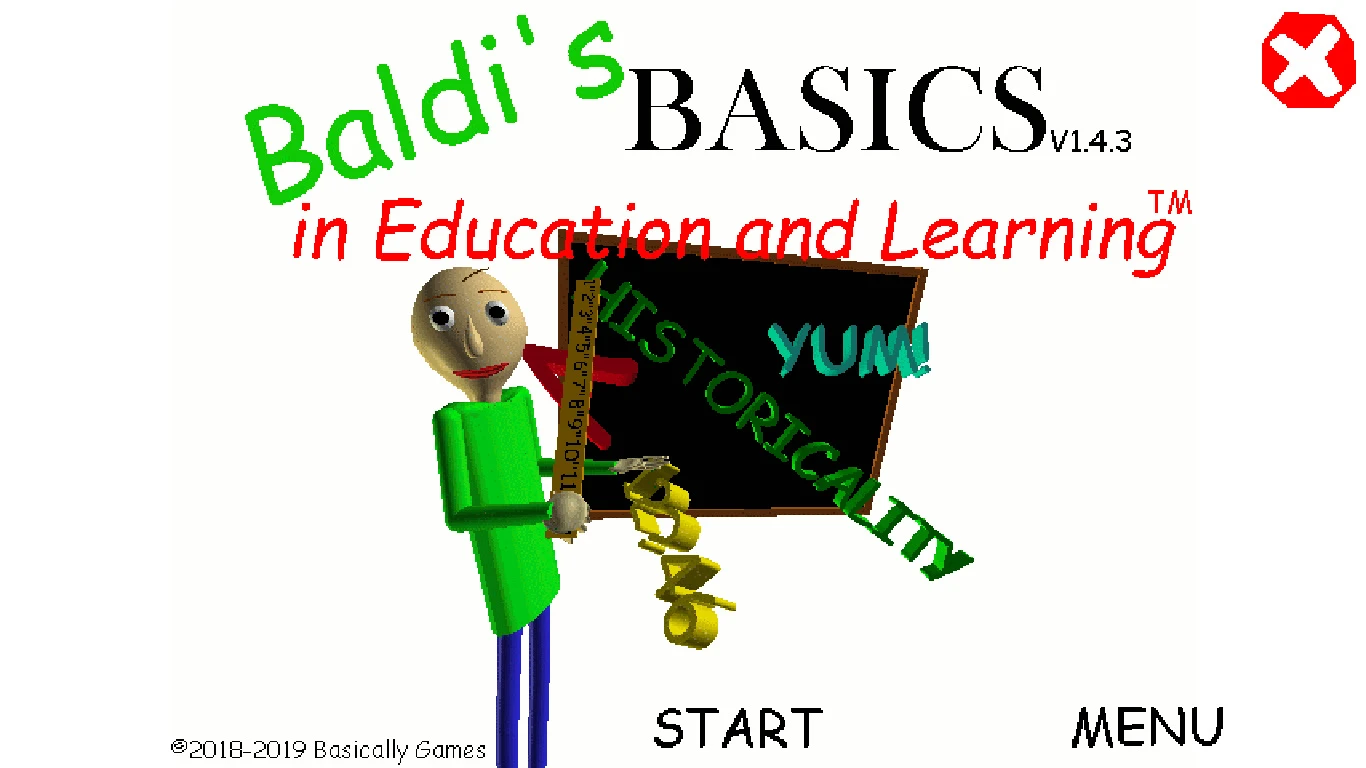 New Baldi's Basics beta