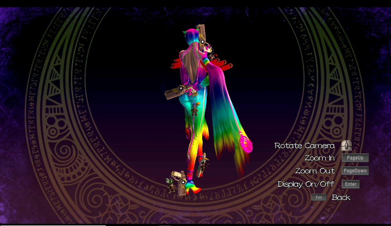 Ms Rainbow Bayonetta Mods