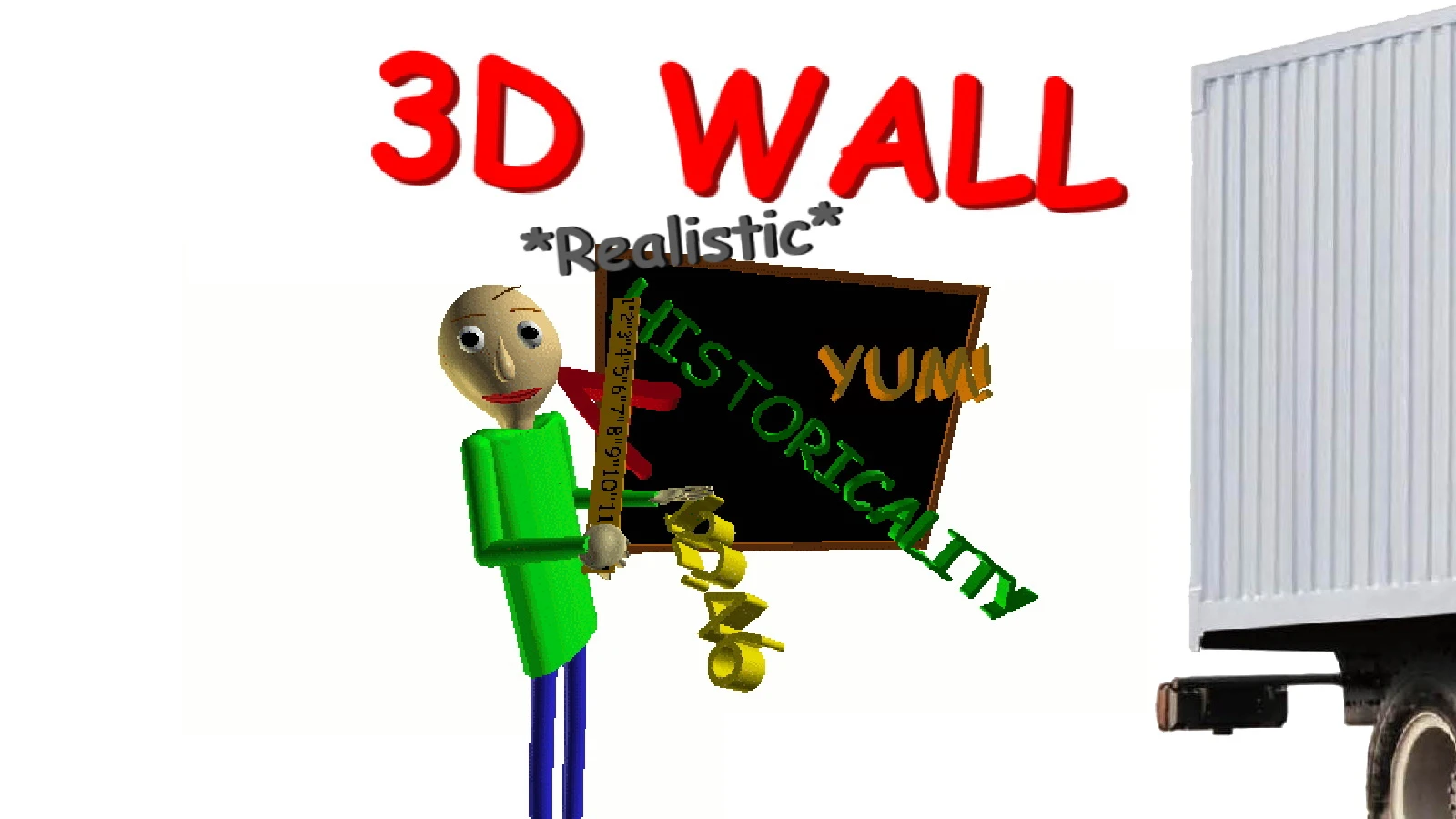 3D Wall *Realistic School*
