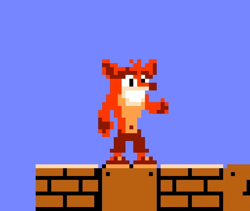 Crash bandicoot shop nes