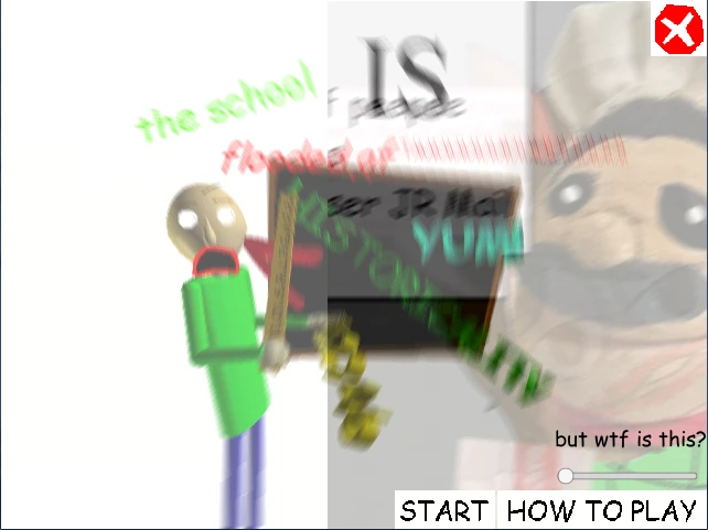 Baldi's Basics The School is Flooded