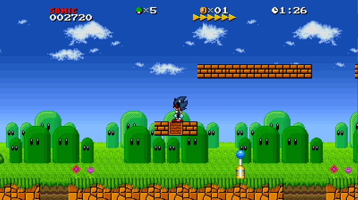 Sonic.exe over Metal Sonic (1.9.1 [Boll Deluxe] [Mods]