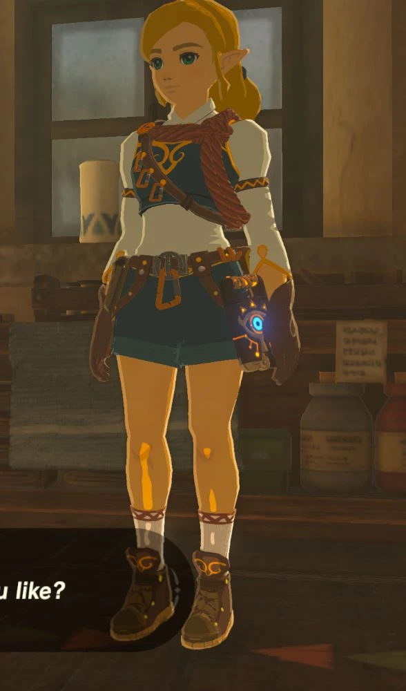 climber outfit botw