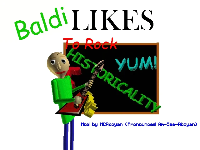 Baldi Likes to Rock