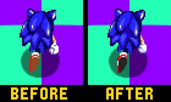 swfchan: Sonic Reversal III - great Sonic sprite animation series.swf