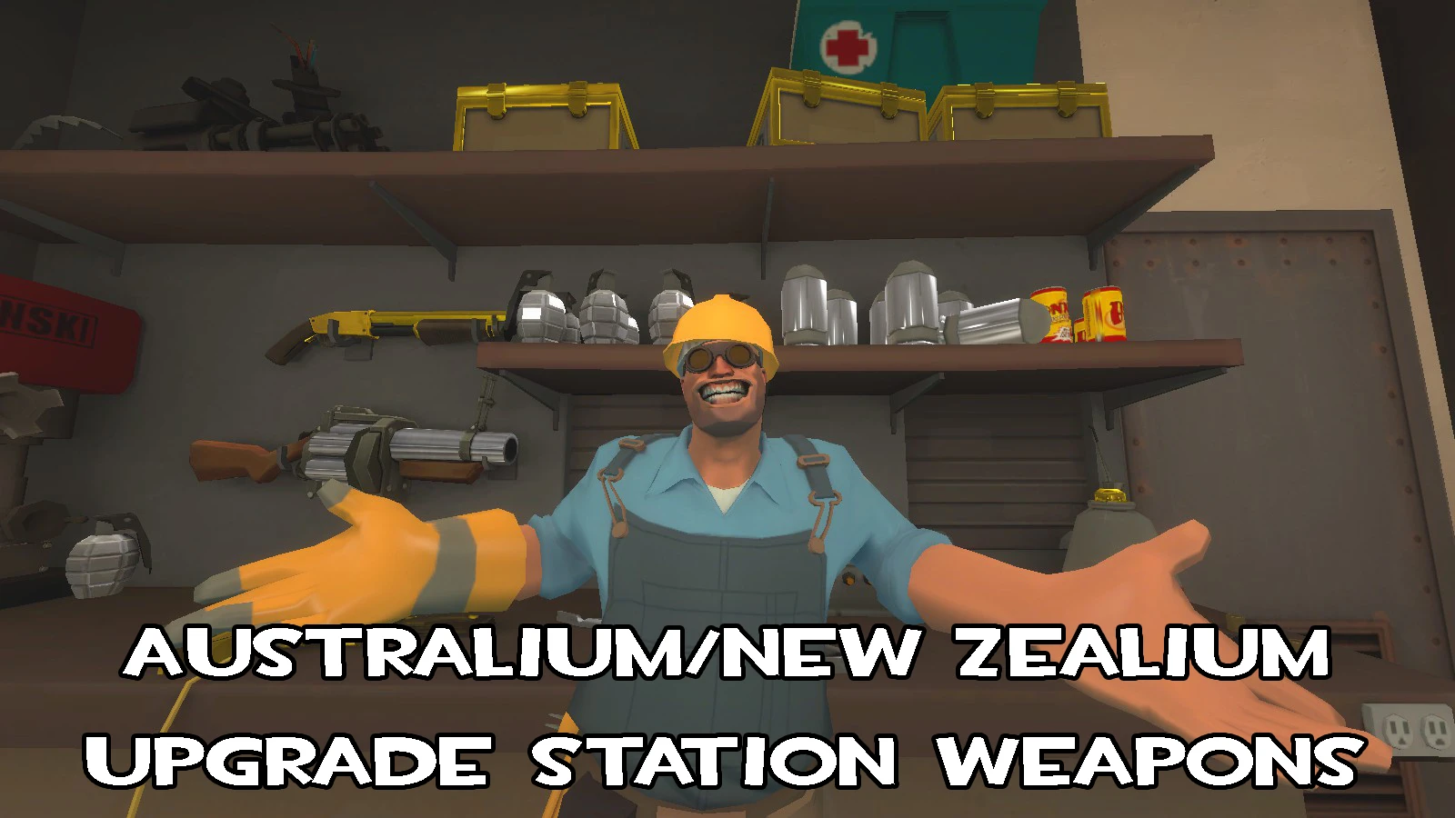 Aus/Zeal Upgrade Station Weapons