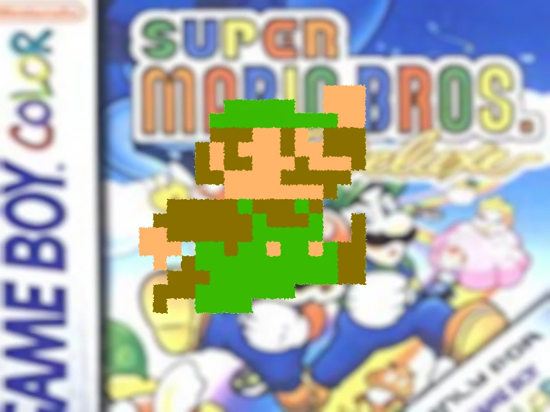 Super mario bros deluxe 2024 luigi