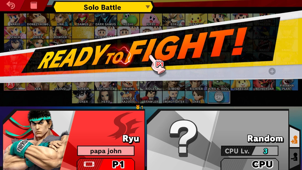 Black and Blue Ryu [Super Smash Bros. Ultimate] [Mods]