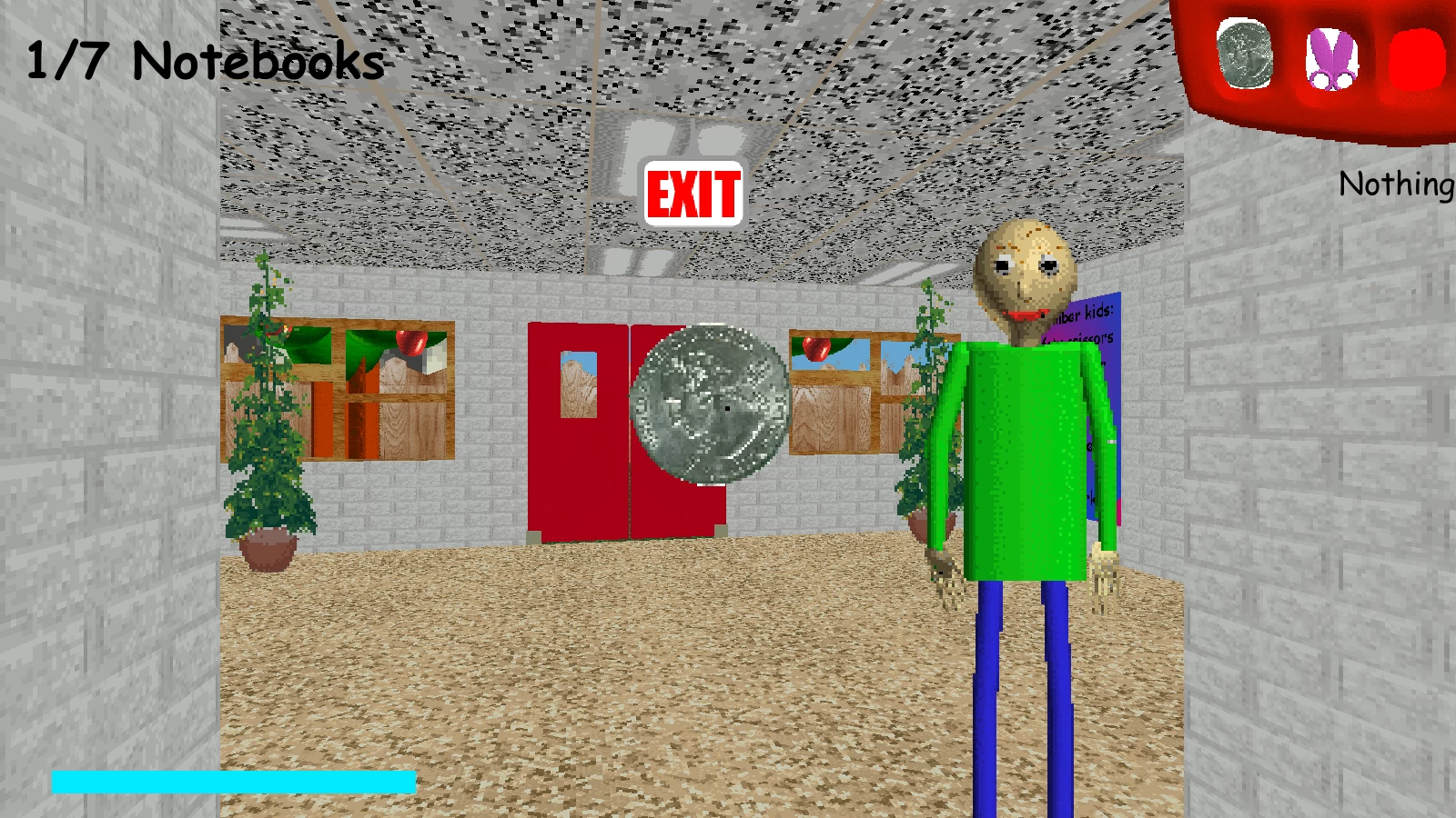 Baldi (But with the menu mod:) by gogozooom - Game Jolt