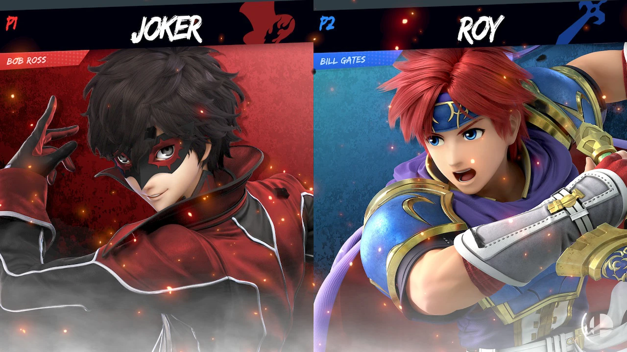 Red and Black Joker [Super Smash Bros. Ultimate] [Mods]