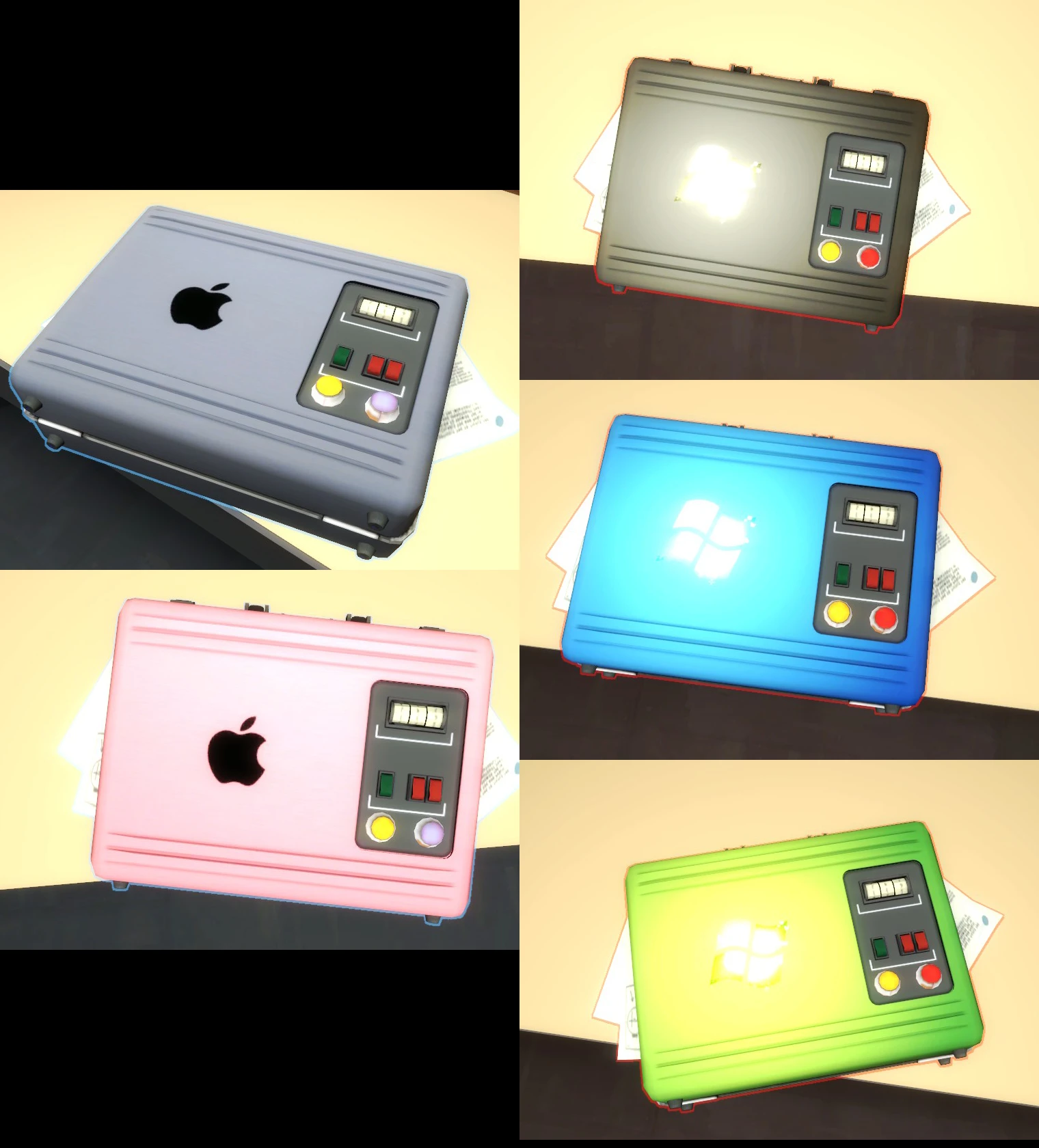 Windows 7 and Macintosh Case