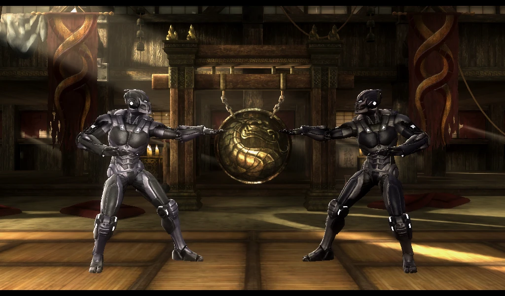 Mortal Kombat Gold (DC) - Cyber Sub Zero (concept mod) 