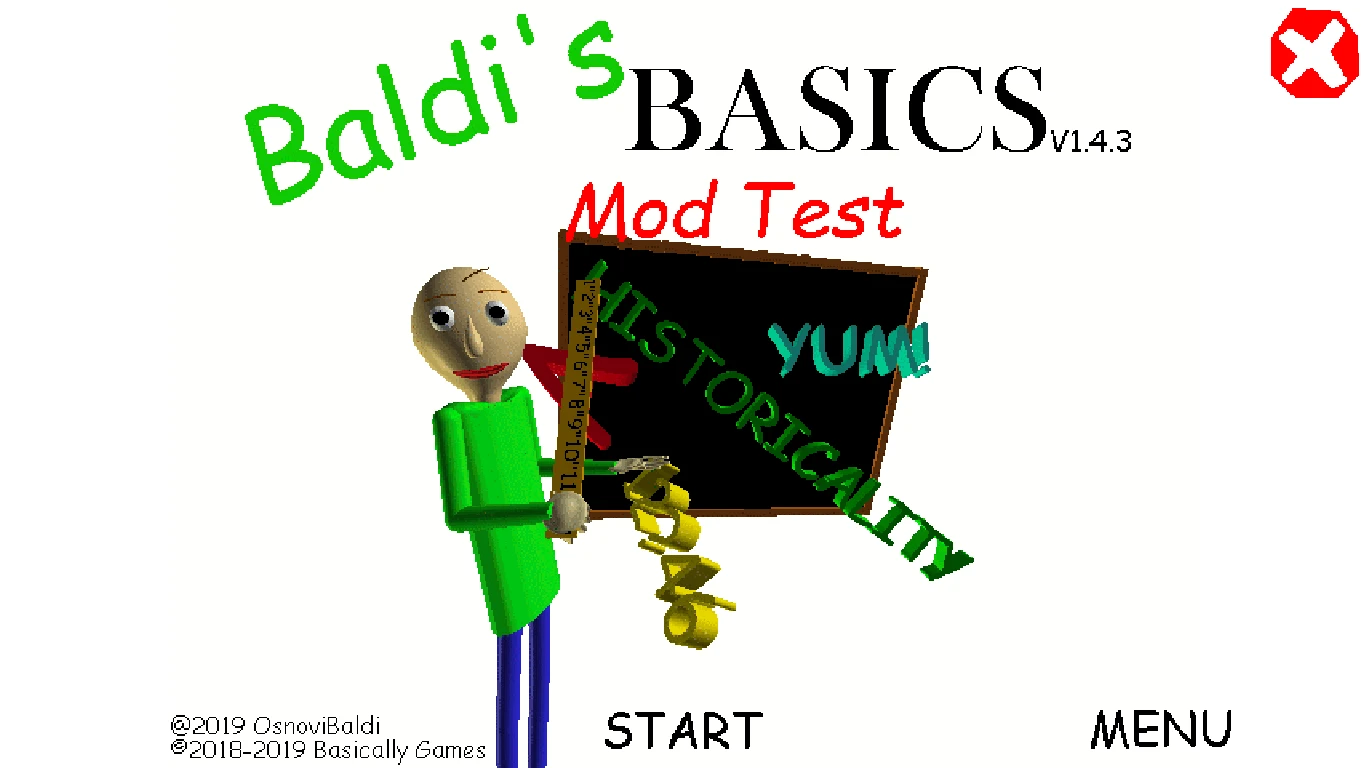 Baldi's Basics Mod Test