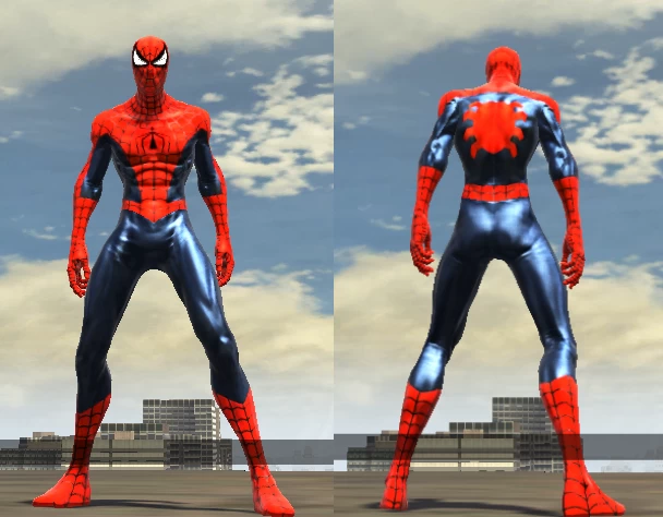 Spider-Man Web of Shadows - Unlimited Skin Mod by Meganubis on