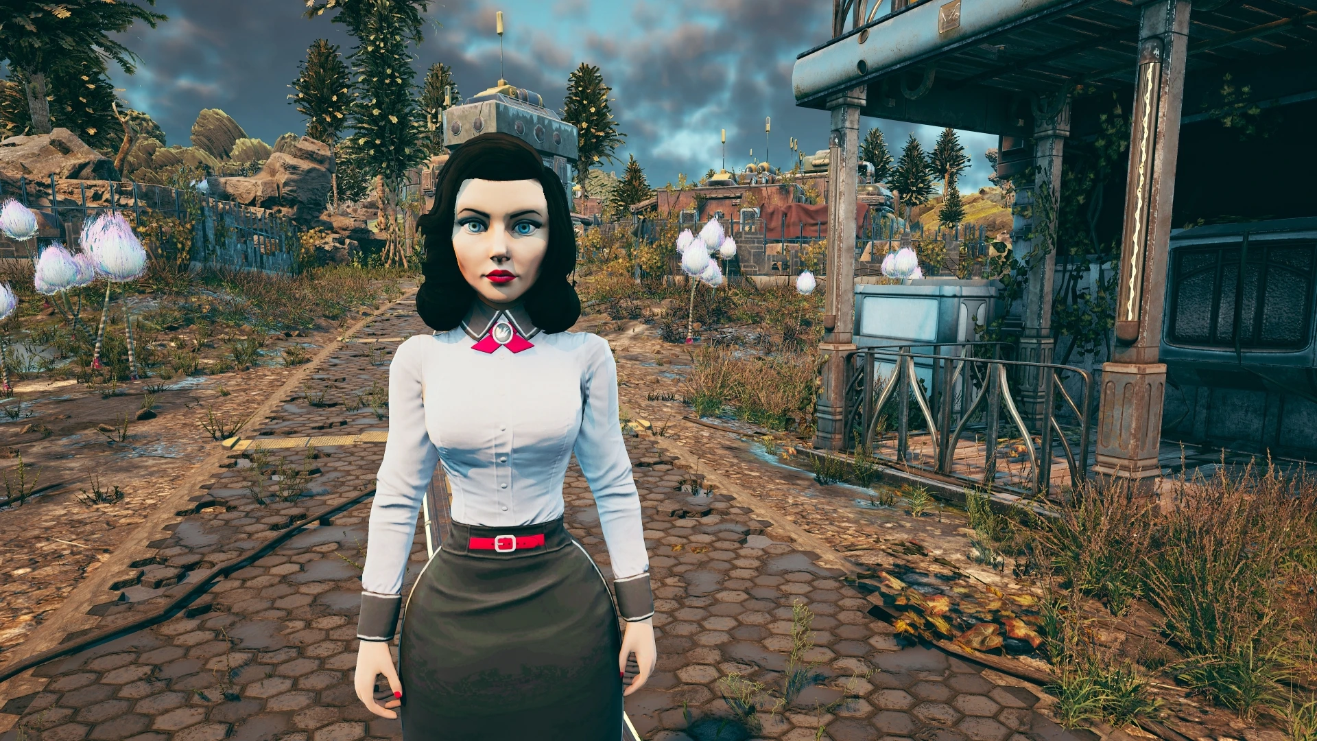 GTA 5 Elizabeth from Bioshock Infinite Mod 