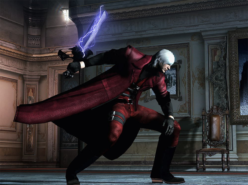 DMC1 Dante skin mod [Devil May Cry 4: Special Edition] [Mods]