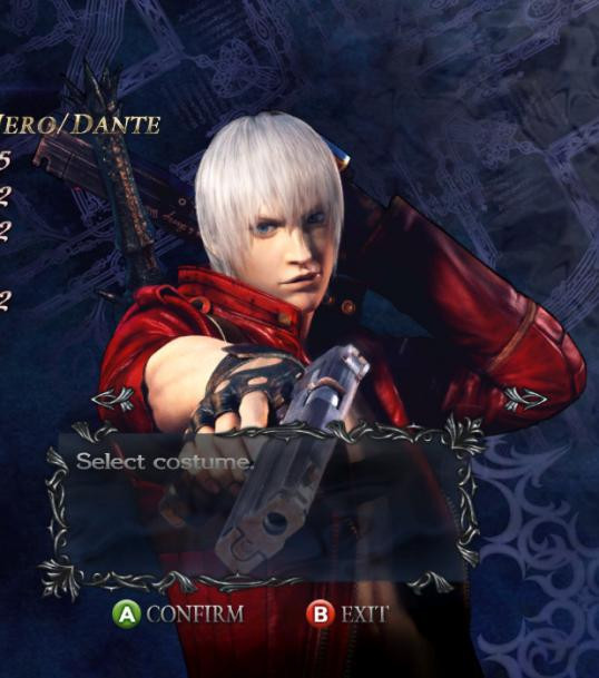 DMC3 Dante skin mod [Devil May Cry 4: Special Edition] [Mods]