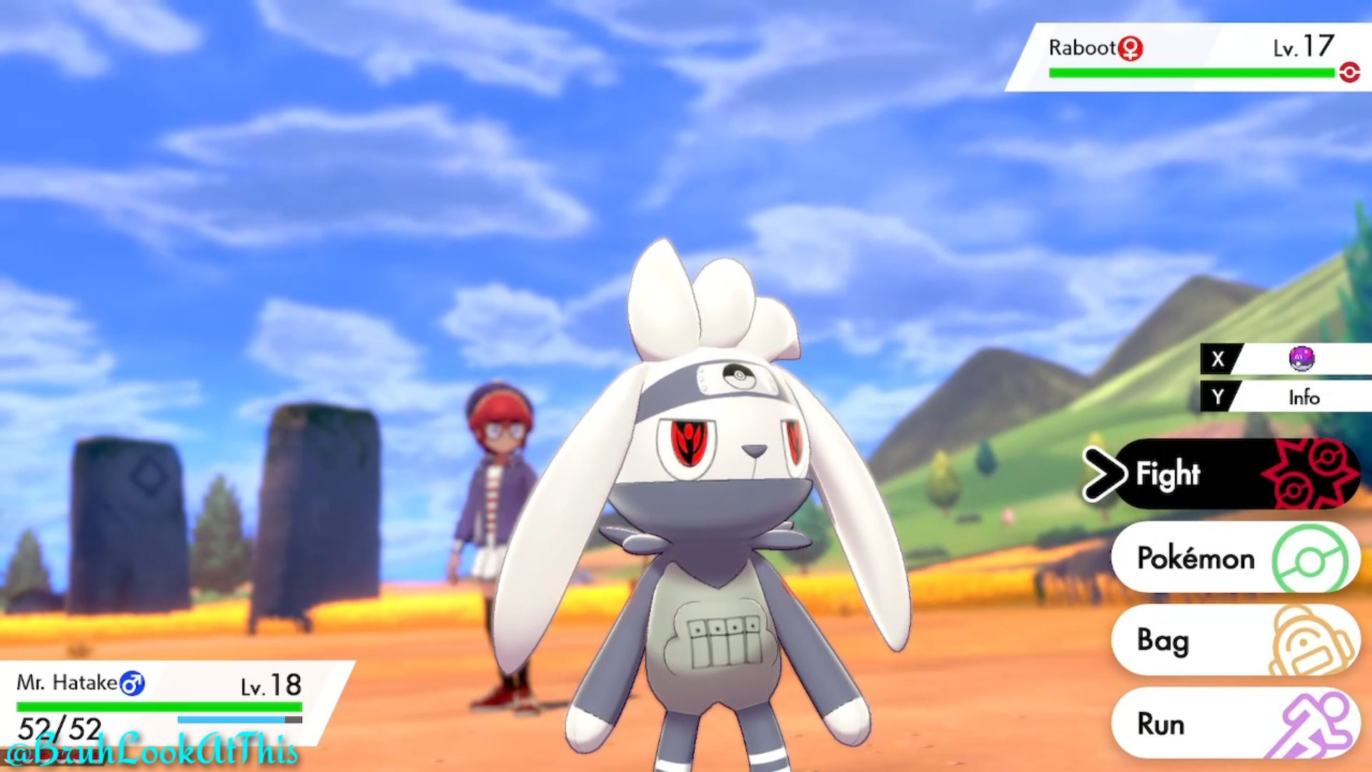 Kakashi Raboot (Sword/Atmos) Mod for Pokemon Sword & Shield | SWSH Mods