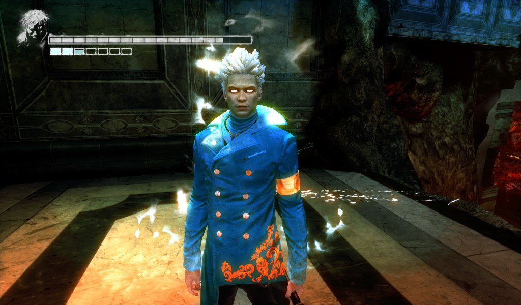 Vergil Devil May Cry 3 (hair down) Minecraft Skin