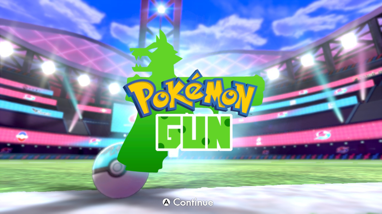 Pokemon Gun Title Screen Pokemon Sword And Shield Mods